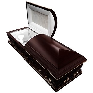 coffin 3d model