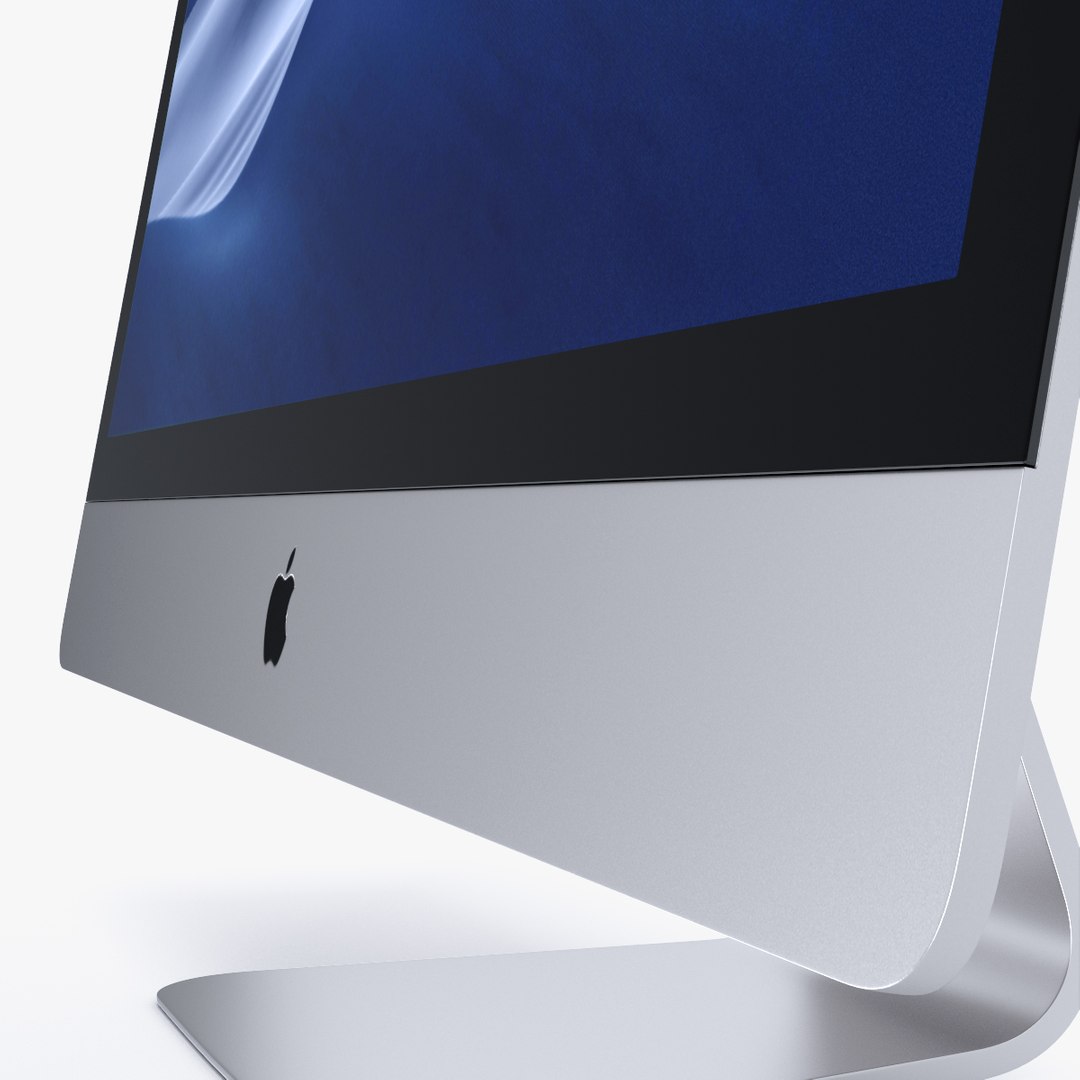3D apple imac 2018 silver model - TurboSquid 1362727