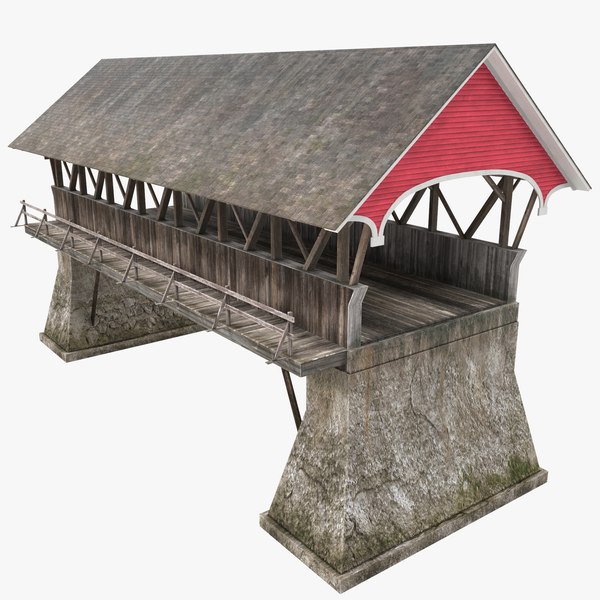 Covered Bridge 3D