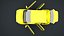 Mitsubishi Spacestar 2014 lowpoly