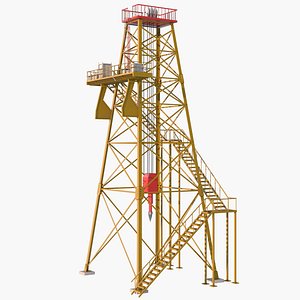 Drilling Rig 3D model