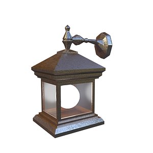 3D model lamplight light