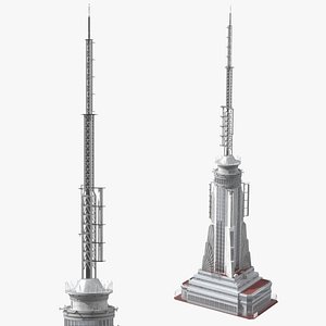 Empire State Building Spire 3D model