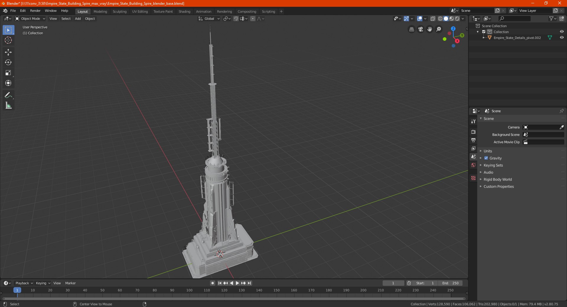 Empire State Building Spire 3D model https://p.turbosquid.com/ts-thumb/RF/nDMzw3/K7/empirestatebuildingspirec4dmodel017/jpg/1623924063/1920x1080/fit_q87/5439a92a39e6043c61a6d2908f95754f58defbf9/empirestatebuildingspirec4dmodel017.jpg