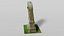 Scanned historical headstone model