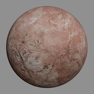3D This is a Fictional planet MAKEMAKE