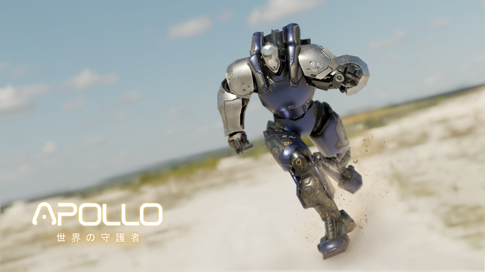 3D Low Poly Robot - Apollo Model - TurboSquid 2030168