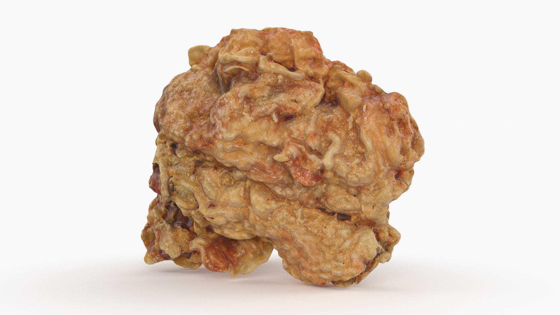 Crispy Fried Chicken 01 3D Model - TurboSquid 2008079