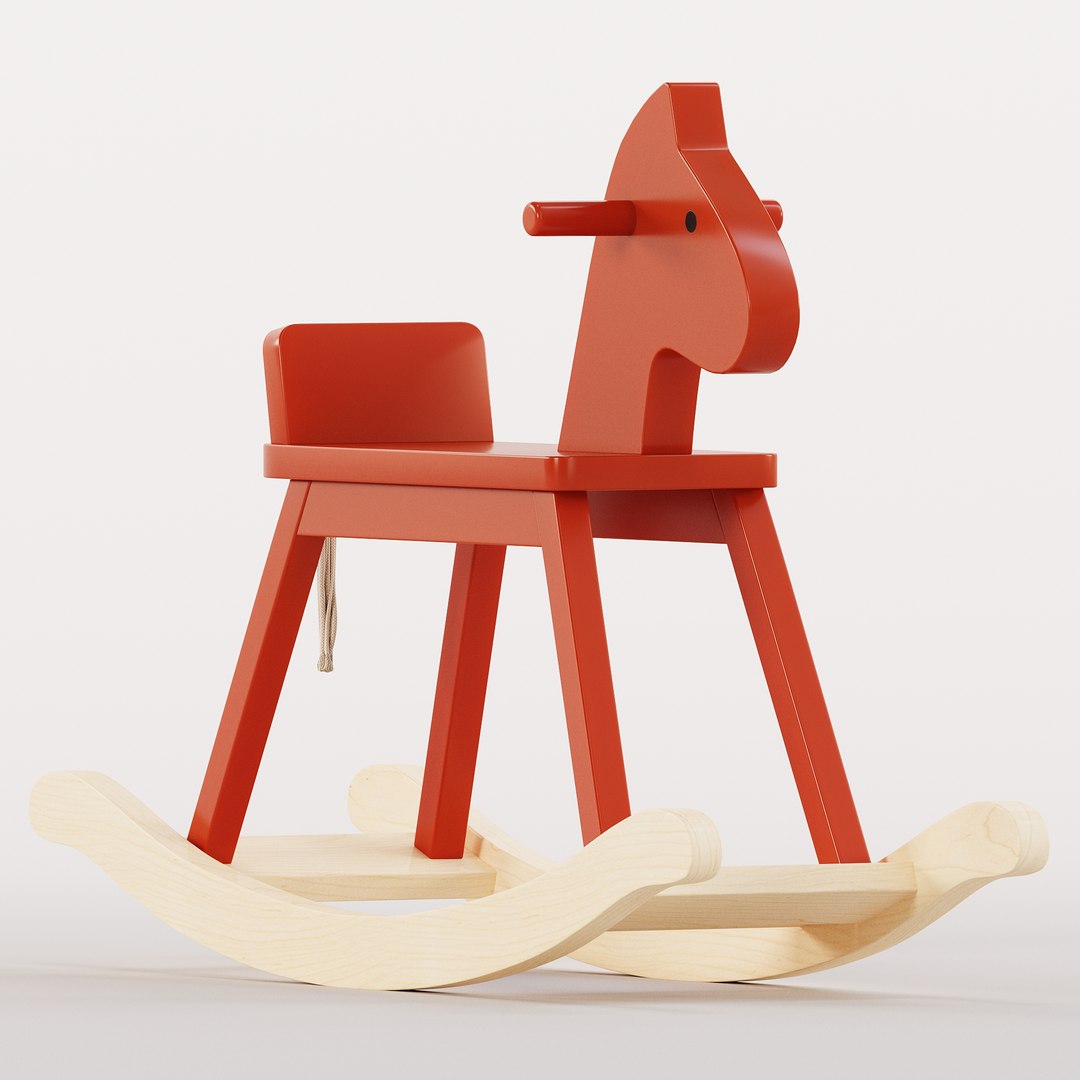 Orange Red Rocking model - TurboSquid 2134835