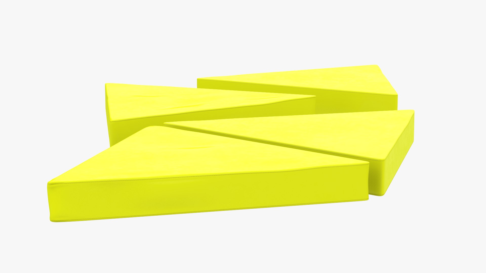 Triangle Foam Mat 3D Model - TurboSquid 2286945