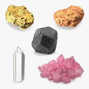 Minerals Collection 3 3D model