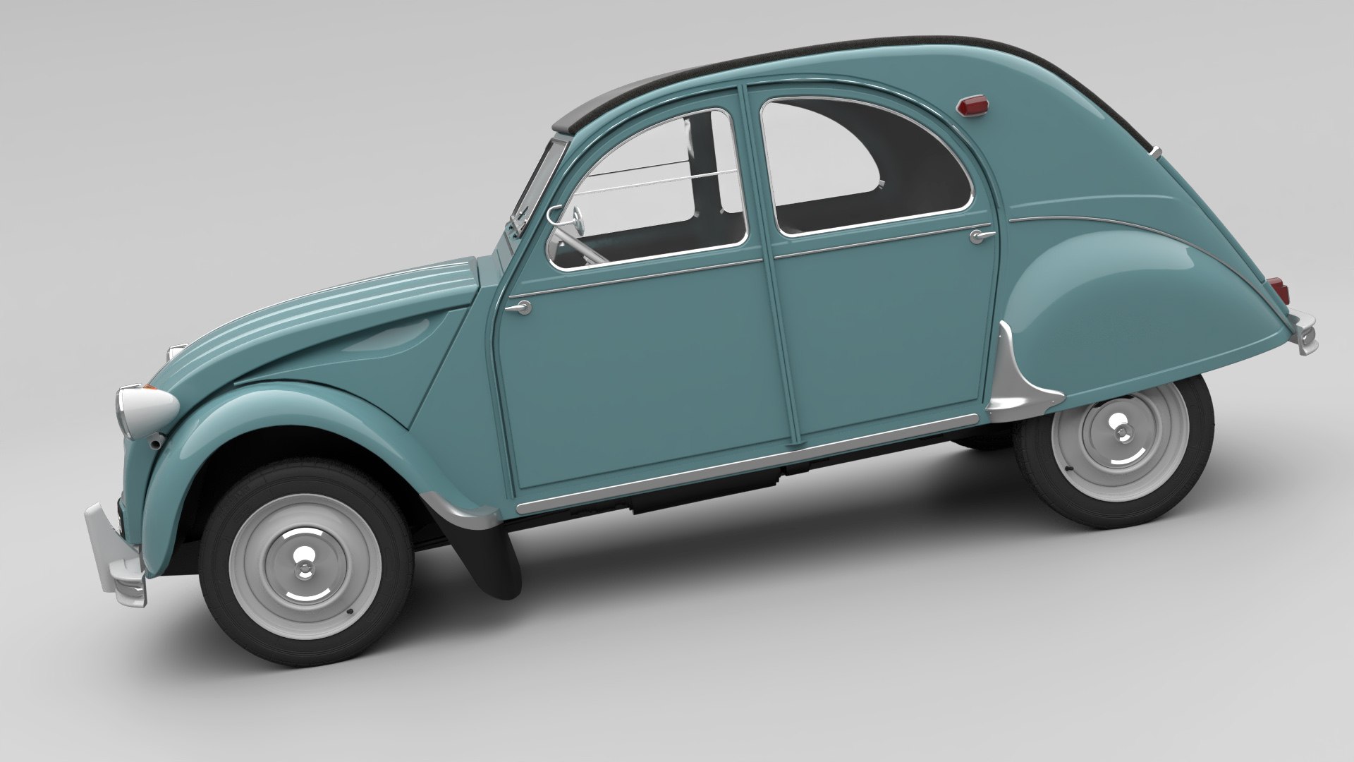 3D citroen 2cv 1963 model - TurboSquid 1522007