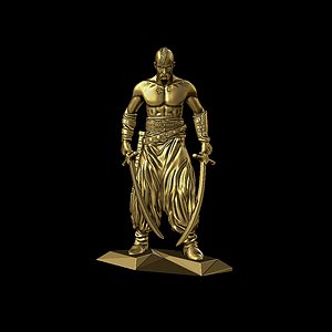 Statuette of a warrior