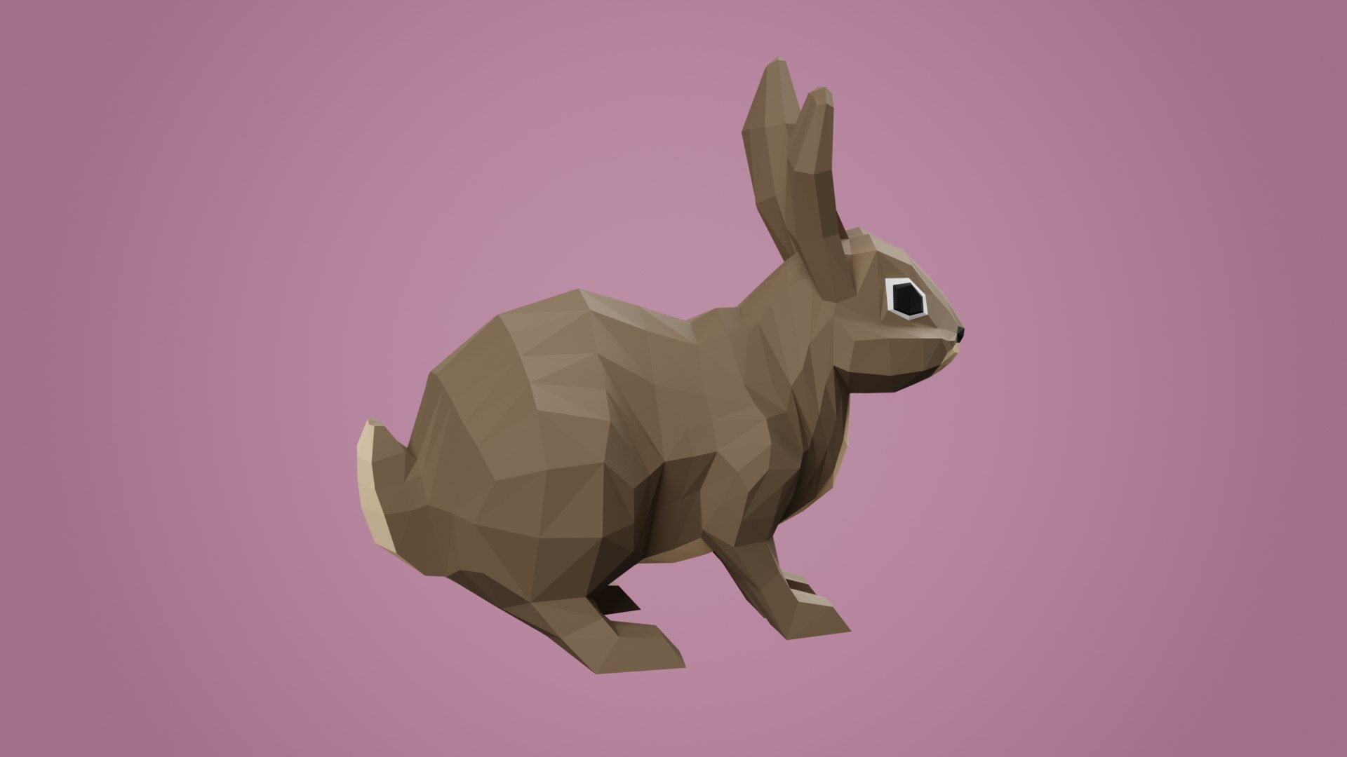 Lowpoly Stylized Rabbit Model - TurboSquid 2191756