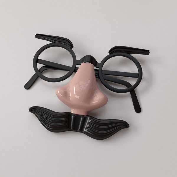 Modello 3D Occhiali divertenti - TurboSquid 1177600