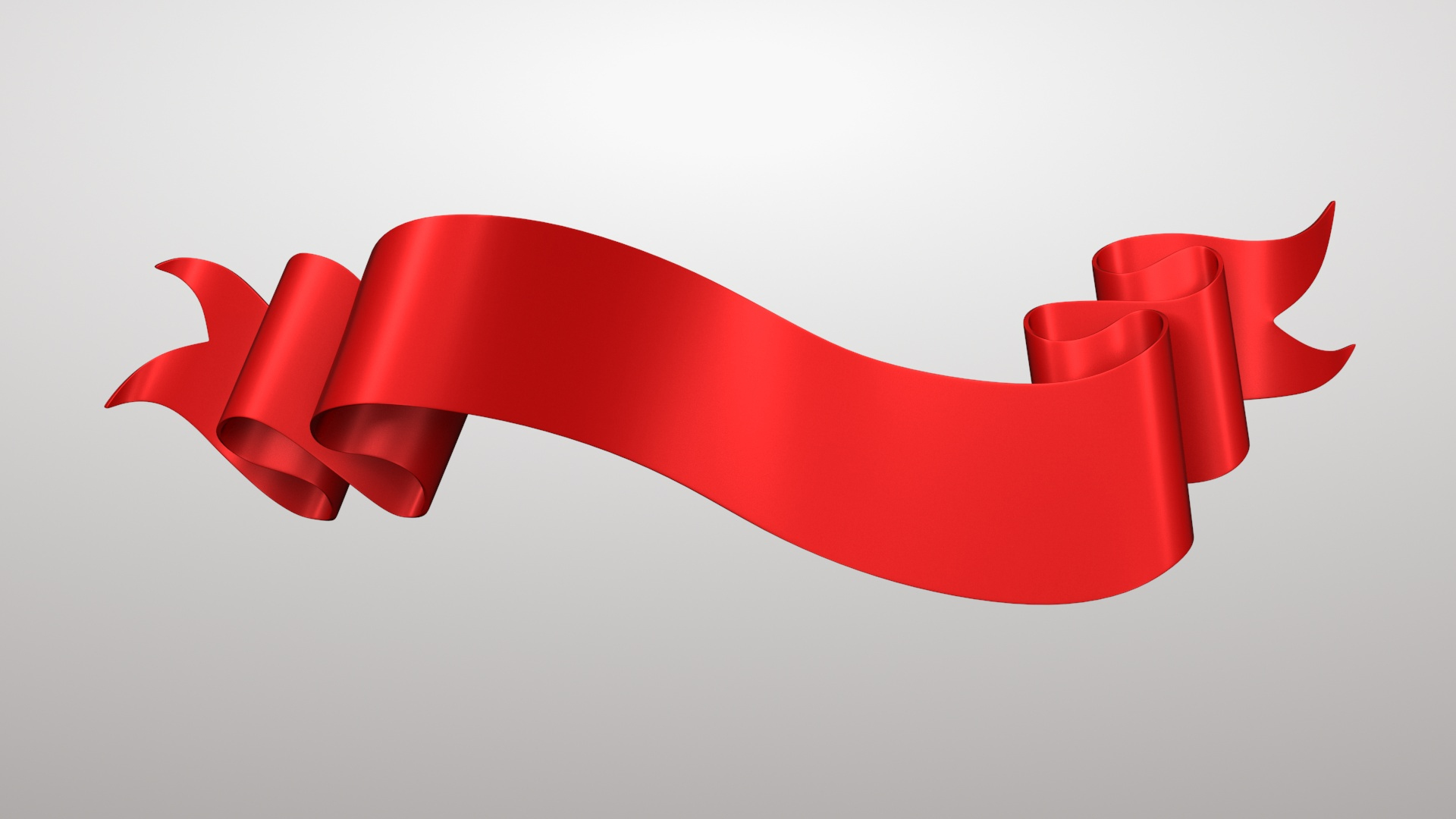3D Ribbon Banner 02v PBR - TurboSquid 1974413