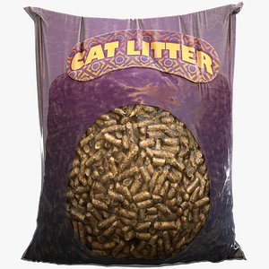 Pet Cat Dog Litter  Accessories Zoo Toilet 3D model