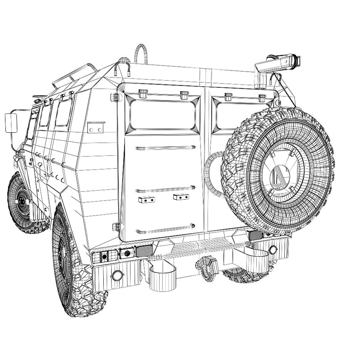 Military vehicle 3D model - TurboSquid 1571712
