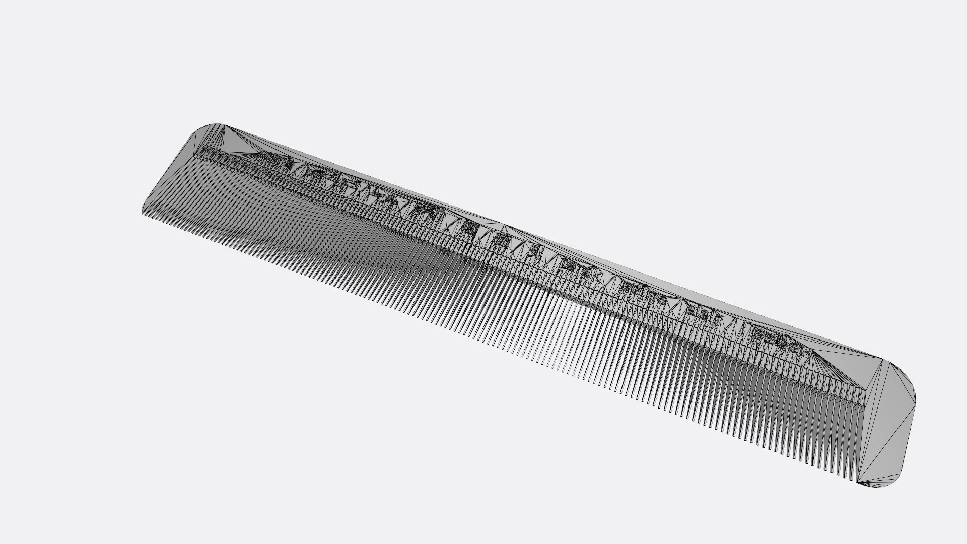 3D Hair Comb Model - TurboSquid 2260050