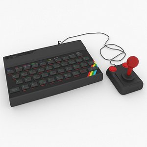 Sinclair ZX Spectrum 3D model
