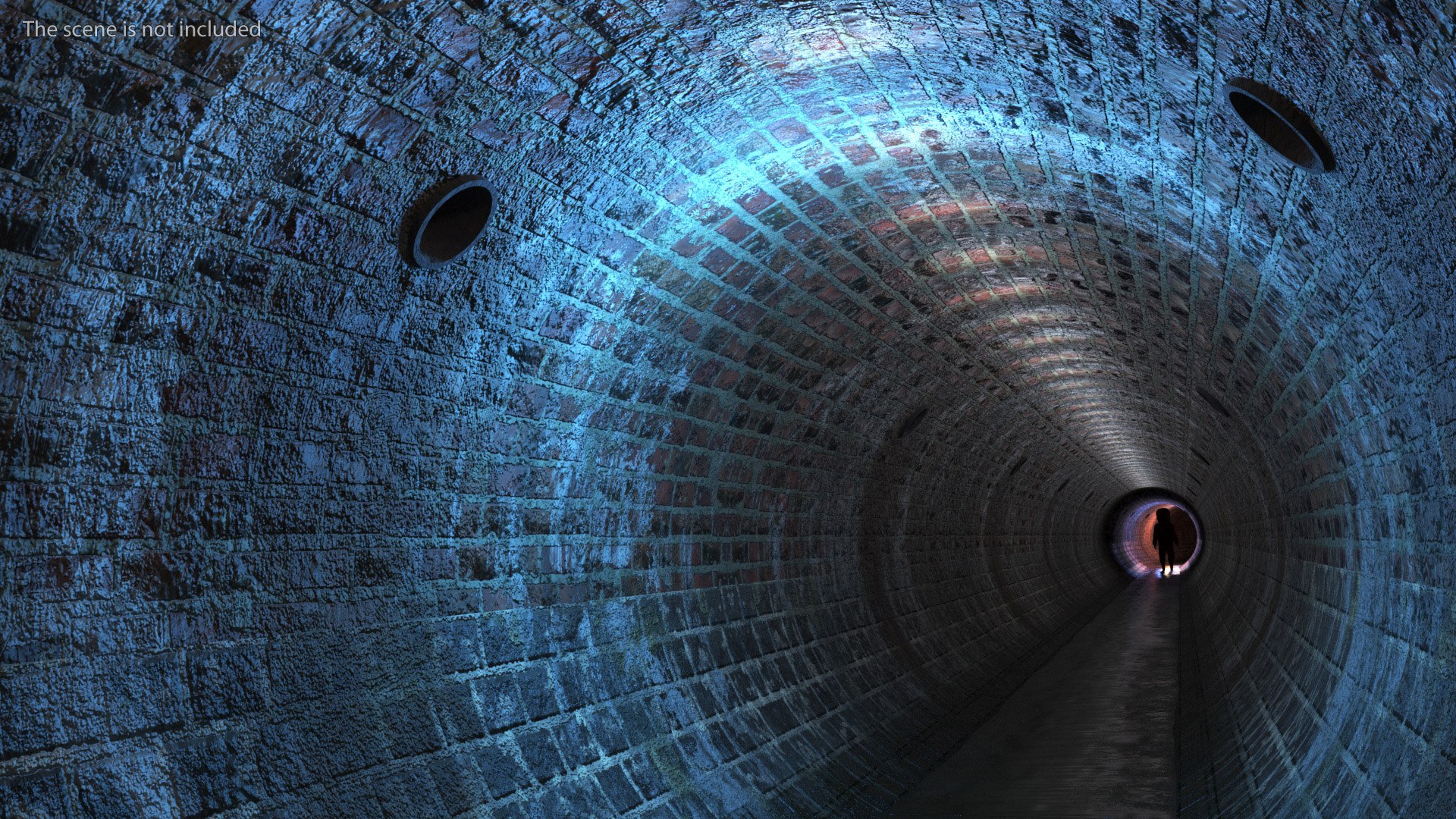 3D Brick Sewer Rehab 10m - TurboSquid 2402575