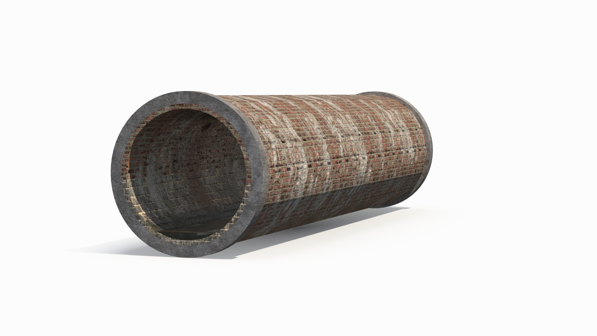 3D Brick Sewer Rehab 10m - TurboSquid 2402575