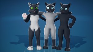 FurSuit Cat 3D model