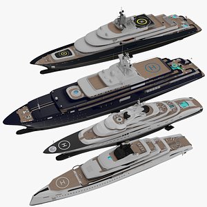3D Collection yacht Bay Sixth