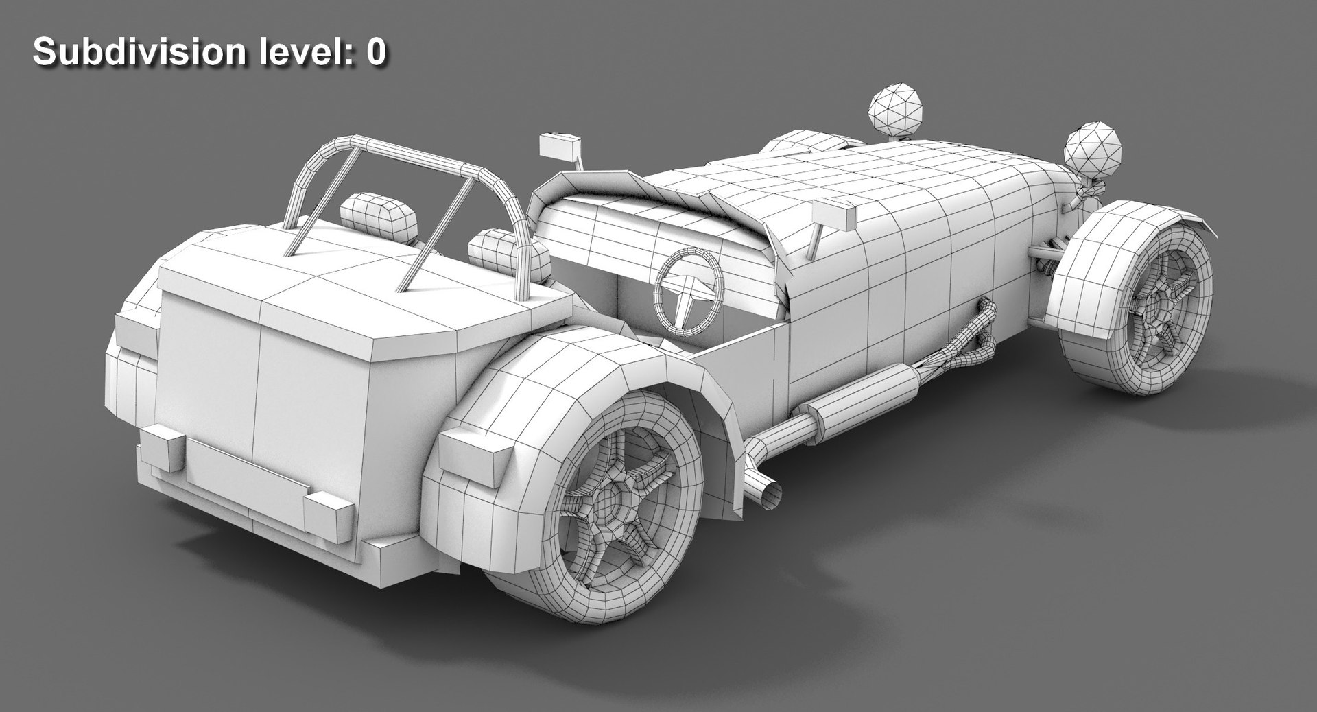 3d caterham r500