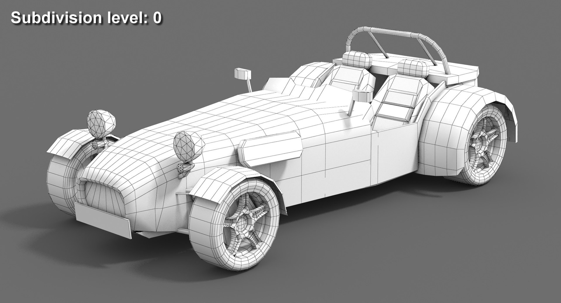 3d caterham r500