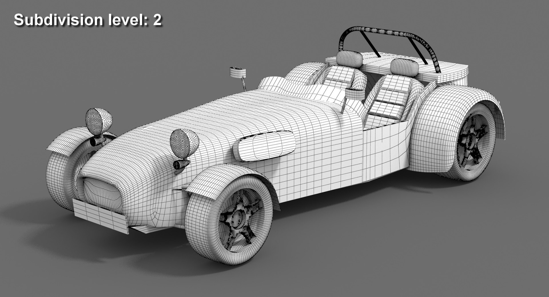 3d caterham r500