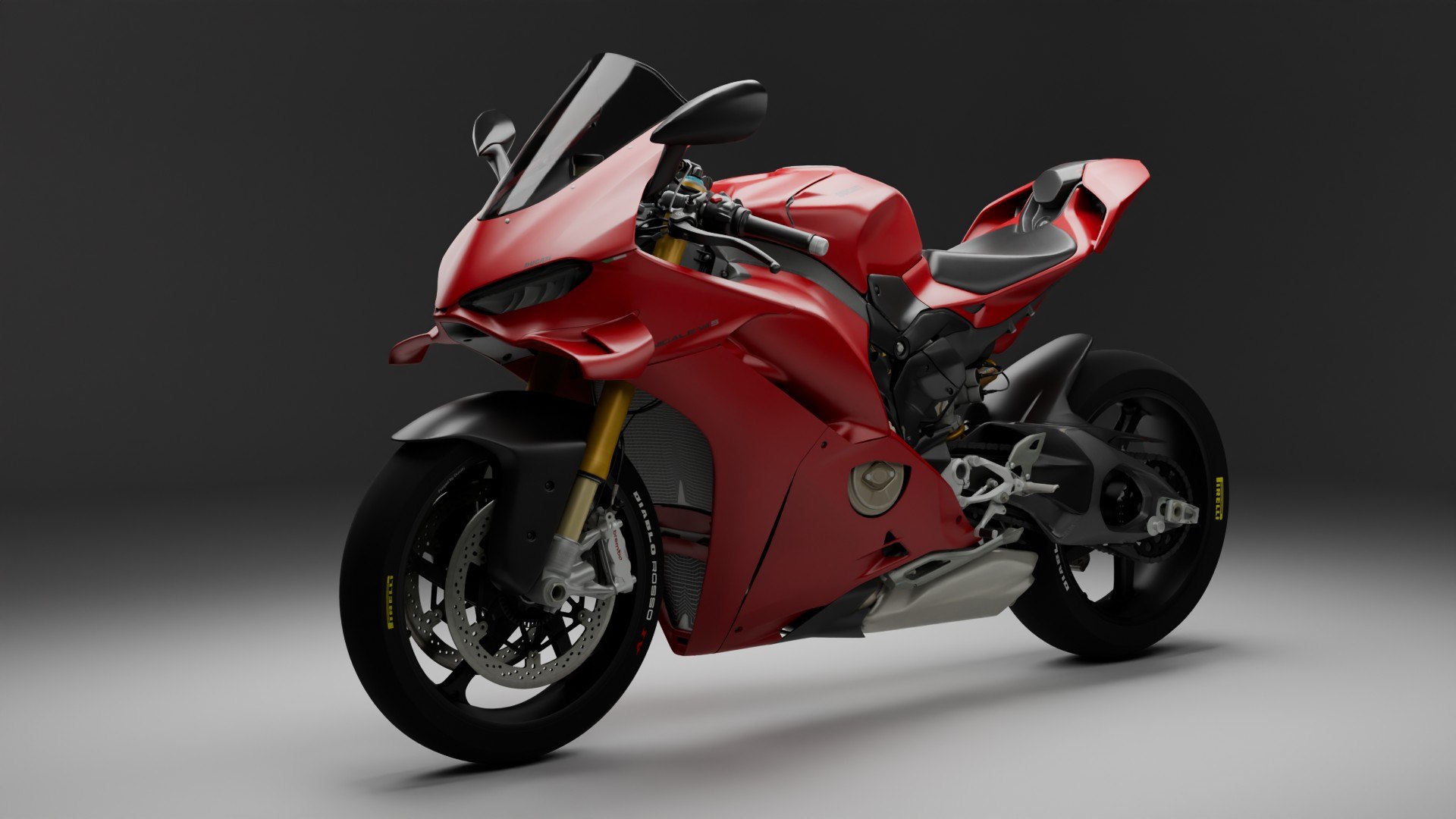 Ducati Panigale V4S 3D Model - TurboSquid 2561316