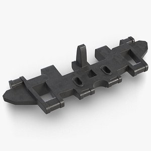 tank track chain 3D model