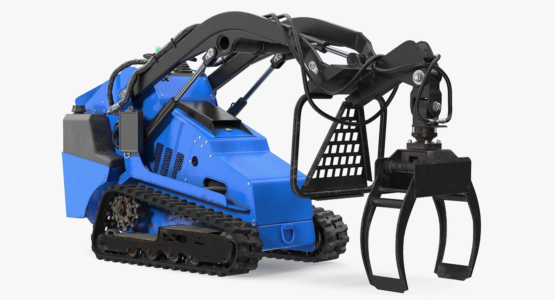 Mini Skid Steer Grapple Generic 3D Model 3D model preview