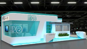 3D Exhibition 3D model