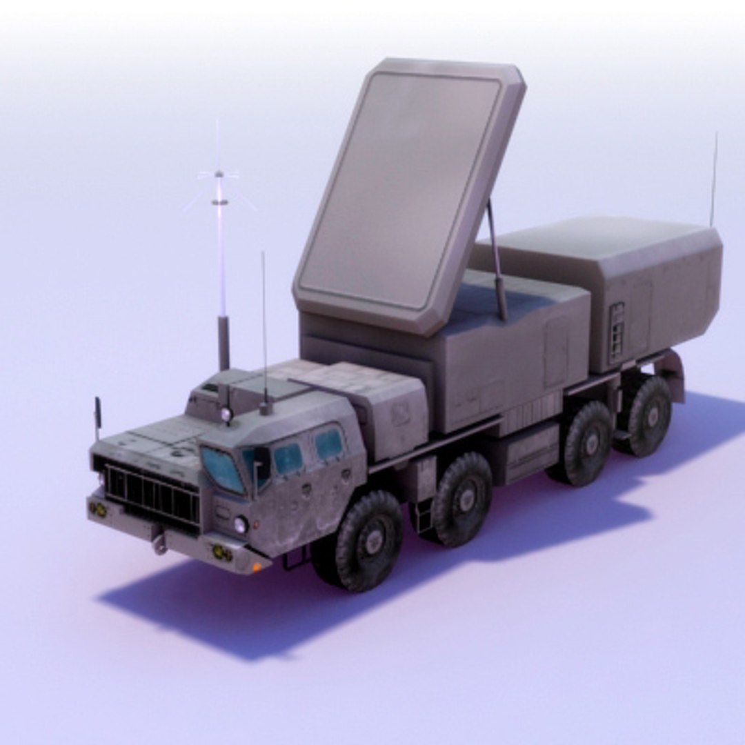 S-300pmu Sam Sa-10 Grumble 3d Max