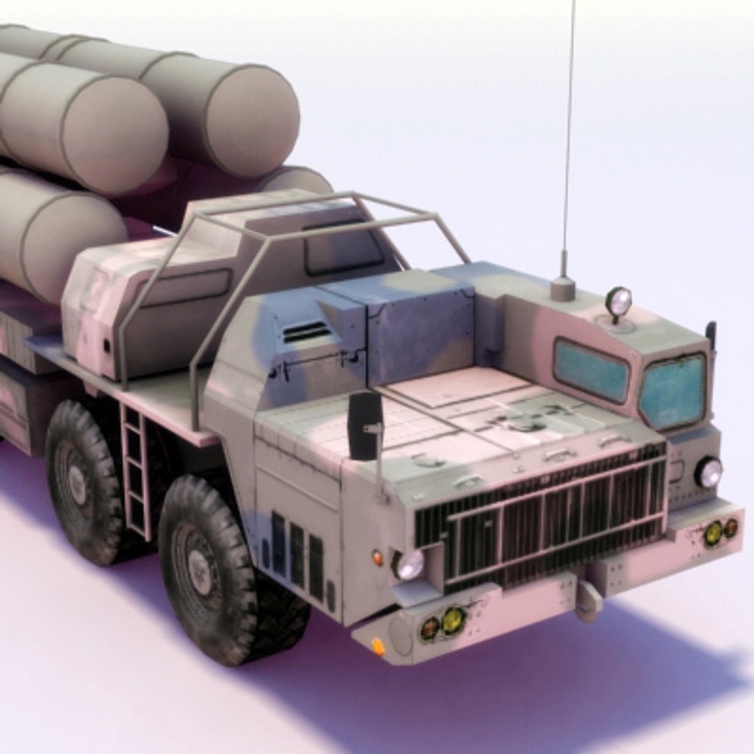 S-300pmu Sam Sa-10 Grumble 3d Max