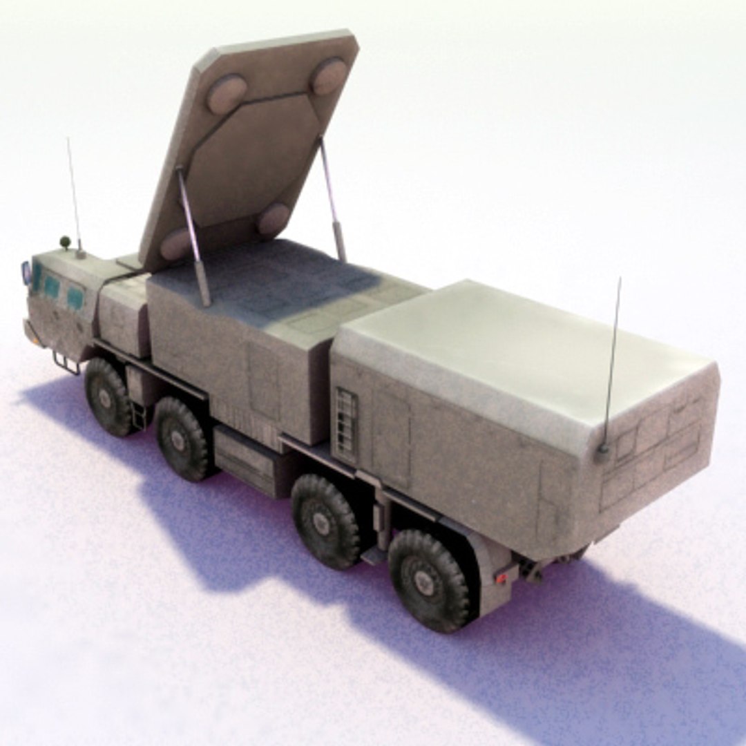 S-300pmu Sam Sa-10 Grumble 3d Max