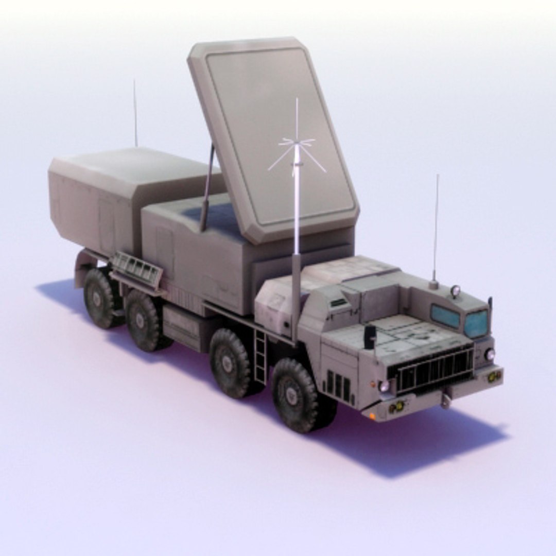 S-300pmu Sam Sa-10 Grumble 3d Max