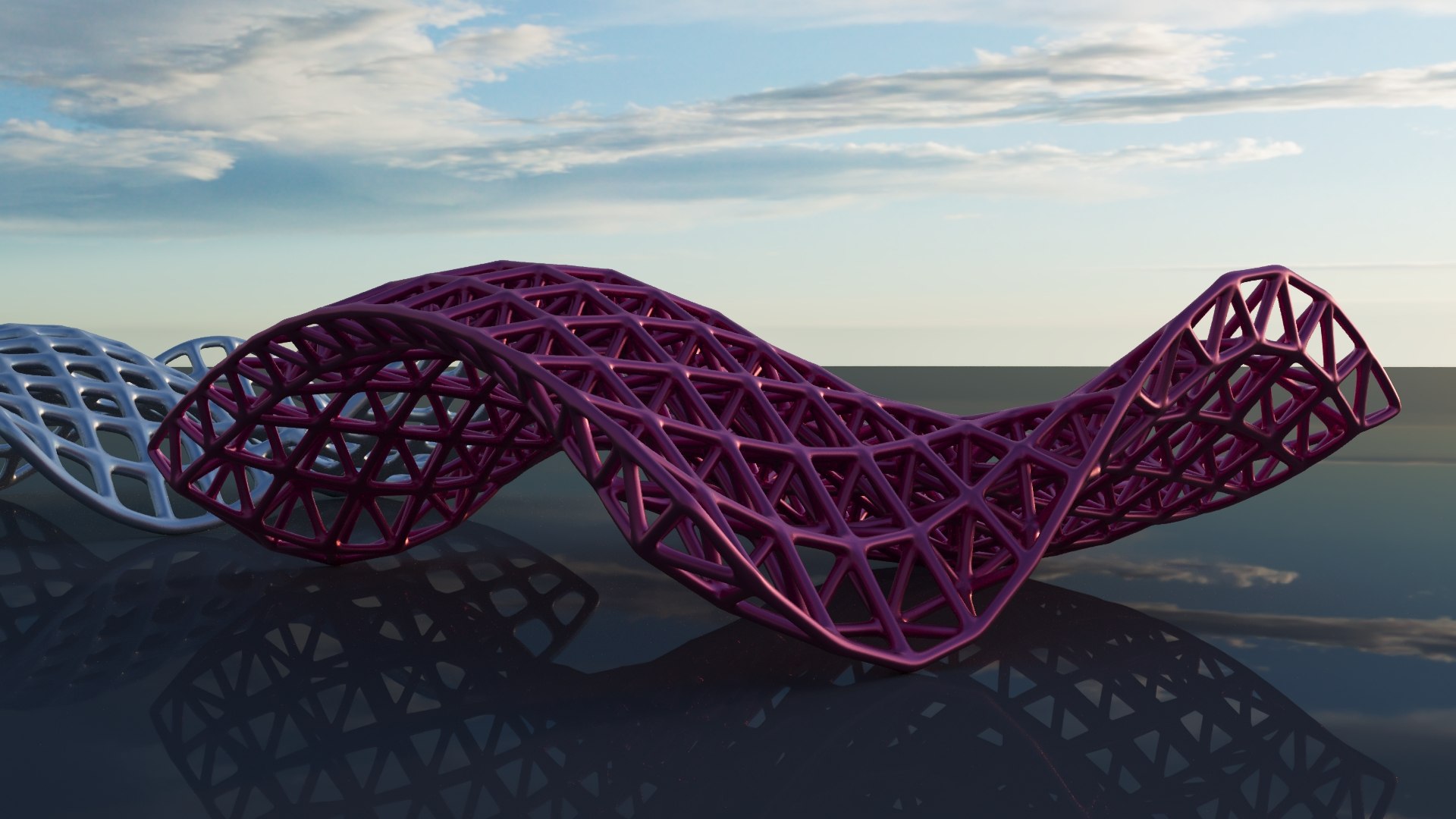 Double Curved Lattice Structures 3D model https://p.turbosquid.com/ts-thumb/RG/z2FO7M/3n/02/jpg/1781314797/1920x1080/fit_q87/8d1558ba363ed80b573c9968da94c7e1d14fff28/02.jpg