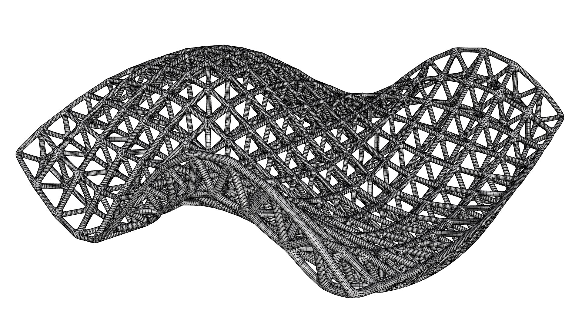 Double Curved Lattice Structures 3D model https://p.turbosquid.com/ts-thumb/RG/z2FO7M/H0/w2/jpg/1781314802/1920x1080/fit_q87/fd1a0fddc8124e076a69fe9636424cef69a7c372/w2.jpg
