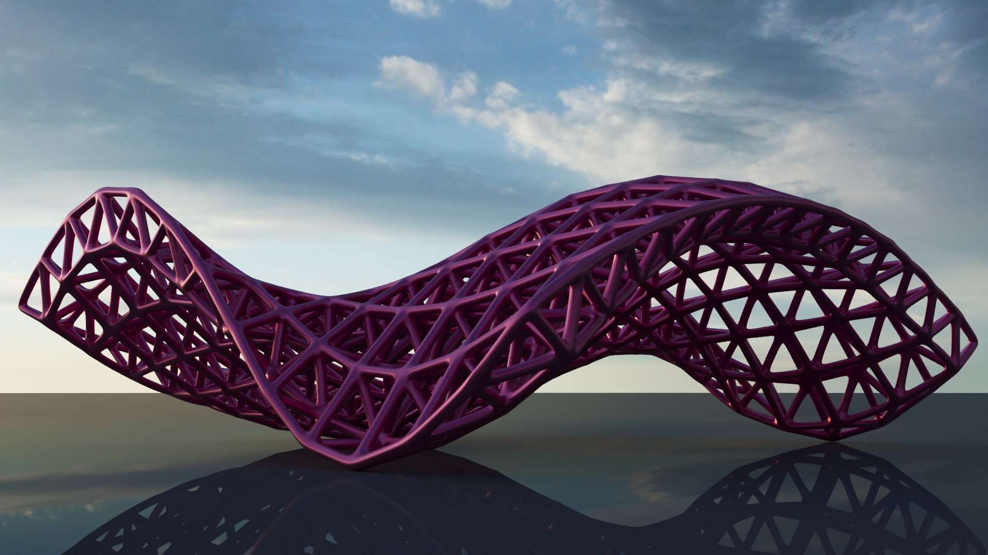 Double Curved Lattice Structures 3D model https://p.turbosquid.com/ts-thumb/RG/z2FO7M/k3/03/jpg/1781314797/1920x1080/fit_q87/ea5f512acbc1ccaefafd3425c0f08a01bdf2a196/03.jpg