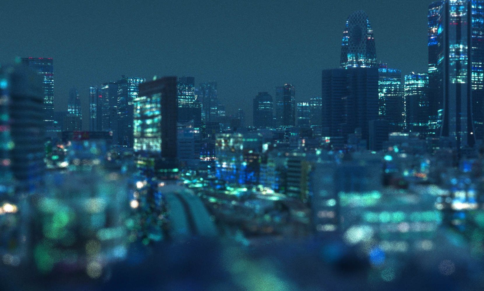 3D tokyo city night - TurboSquid 1417473