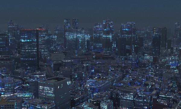 3D tokyo city night - TurboSquid 1417473