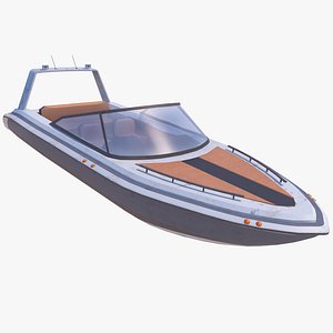 3D Motorboat - Speedboat