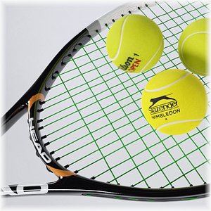3D Head Tennis Racket model
