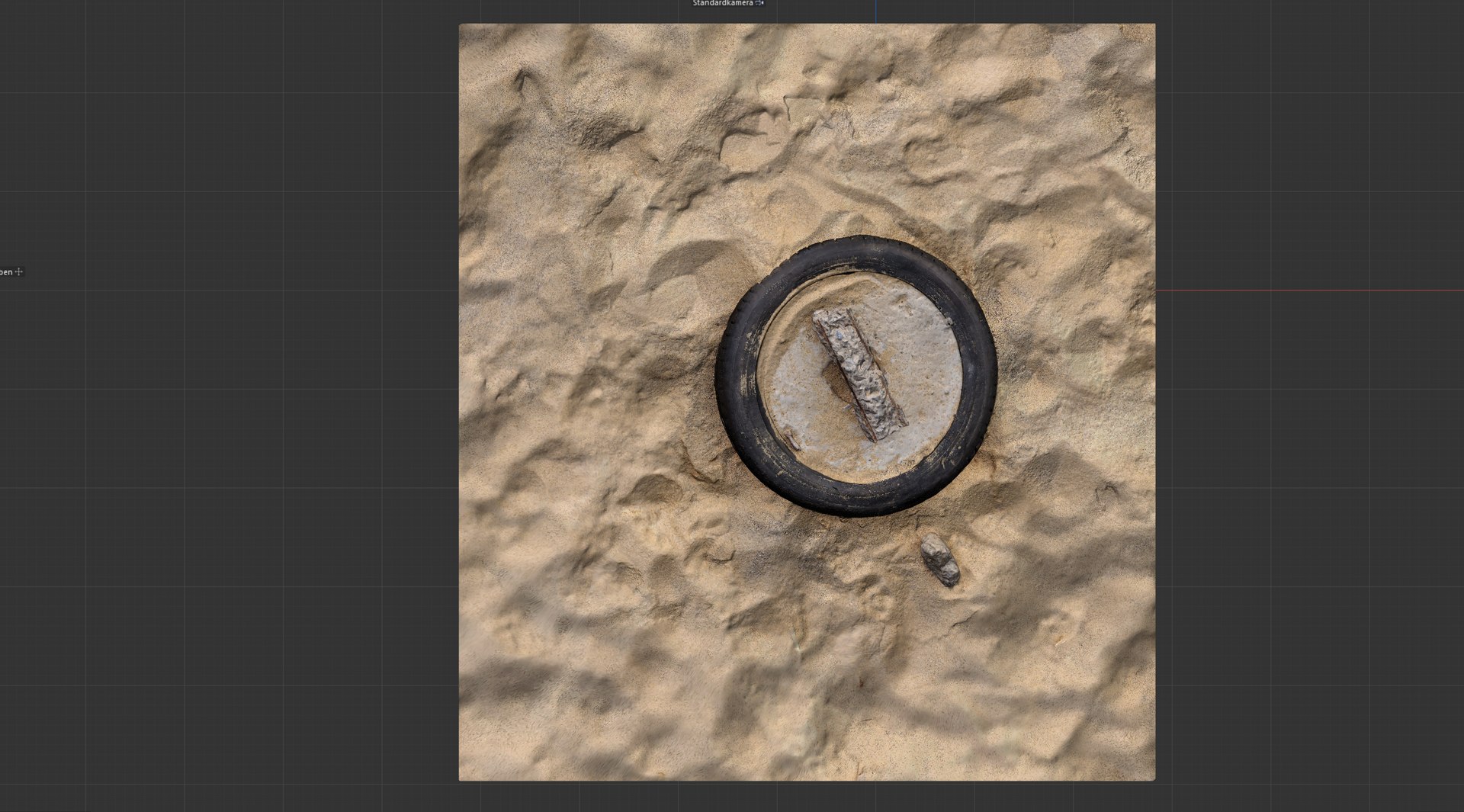3D Ocean Beach Scan 033 - TurboSquid 2180571