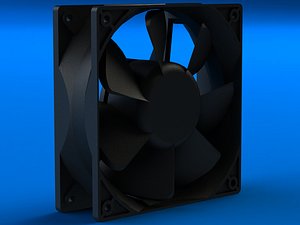 120x120x38mm Cooling Fan 3D model