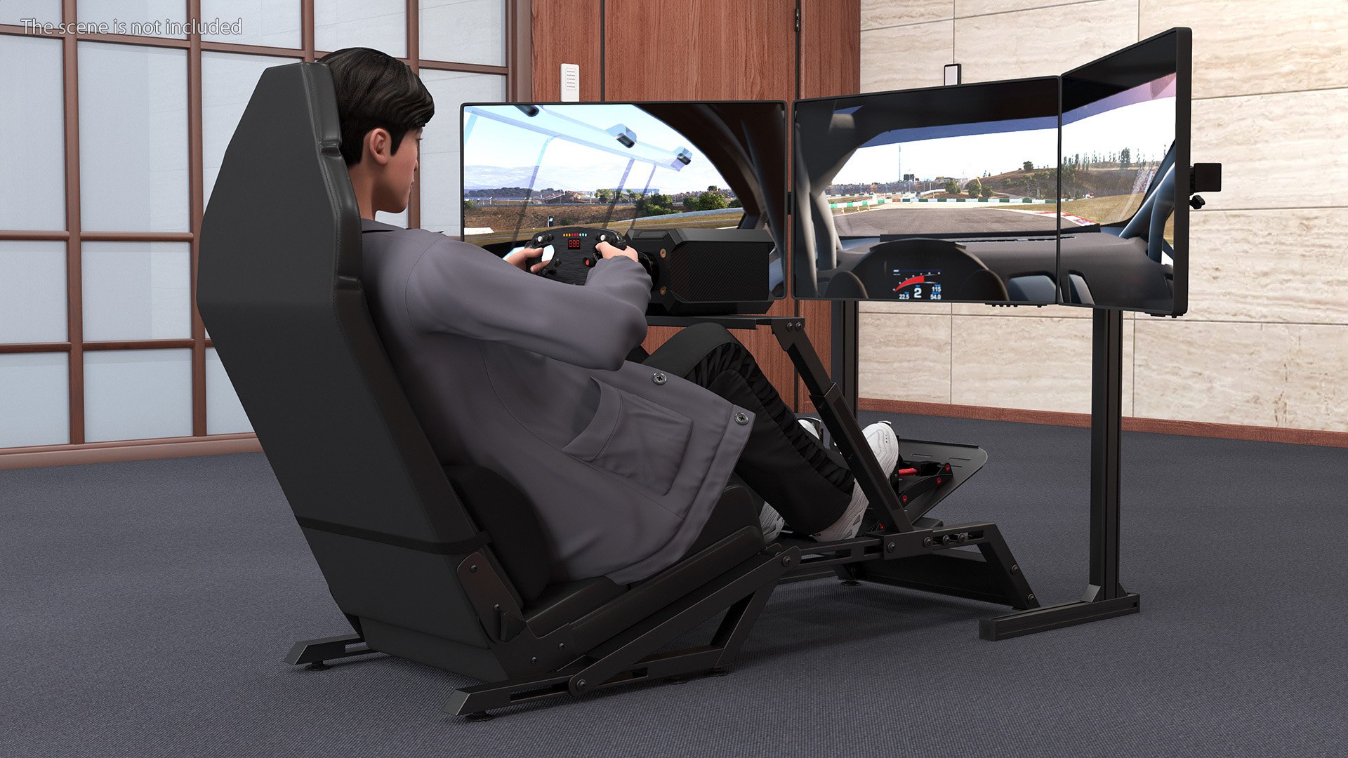 3D Young Man Racing in a Virtual Simulator model https://p.turbosquid.com/ts-thumb/RH/GkFCg7/Yz/youngmanracinginavirtualsimulator3dmodel002/jpg/1686640883/1920x1080/fit_q87/317c6ab69b6361dc3477985ced654c457f5b6a24/youngmanracinginavirtualsimulator3dmodel002.jpg