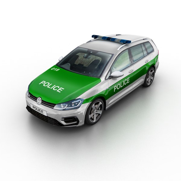 VW Golf R-line Estate Police 2017
